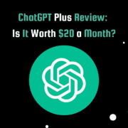 ChatGPT logo with the post title 'ChatGPT Plus: Is It Worth $20 a Month?' on a modern black background.