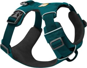 Image of a dog harness, a safe and comfortable way to walk and control your dog. This harness is made with durable materials and features adjustable straps to ensure a secure and customized fit for your furry friend. Using a dog harness is a must for dog lovers in 2023 to ensure a safe and enjoyable walking experience.