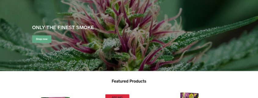 Banner image for the post, "Dr Smoke Review: Your One-Stop-Shop for All Things Cannabis" featuring the Dr Smoke Website.