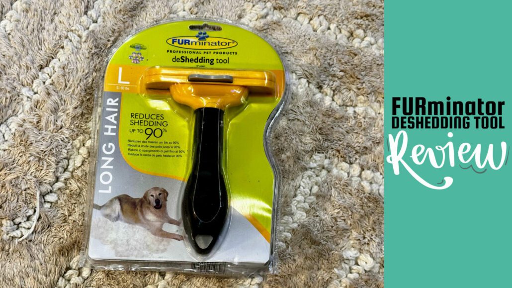 Banner image for the post, "Furminator Deshedding Tool Review: Say Goodbye to the Furry Frenzy!"