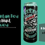 Banner image for the post, "Hard Mountain Dew Baja Blast Review: A Boozy Twist on a Fan-Favorite Flavor"