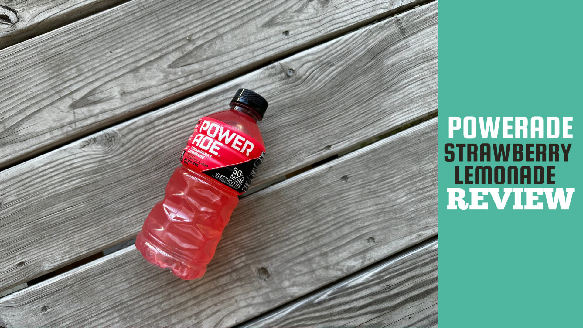 Featured image for the post, "Powerade Strawberry Lemonade Review: A Refreshing Twist of Flavor"