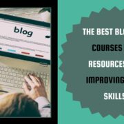 Banner image for the post, "The Best Blogging Courses and Resources for Improving Your Skills".