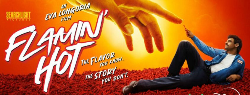 Featured image for the post, "Flamin' Hot: A Spicy Tale of Innovation and Inspiration (Movie Review)."
