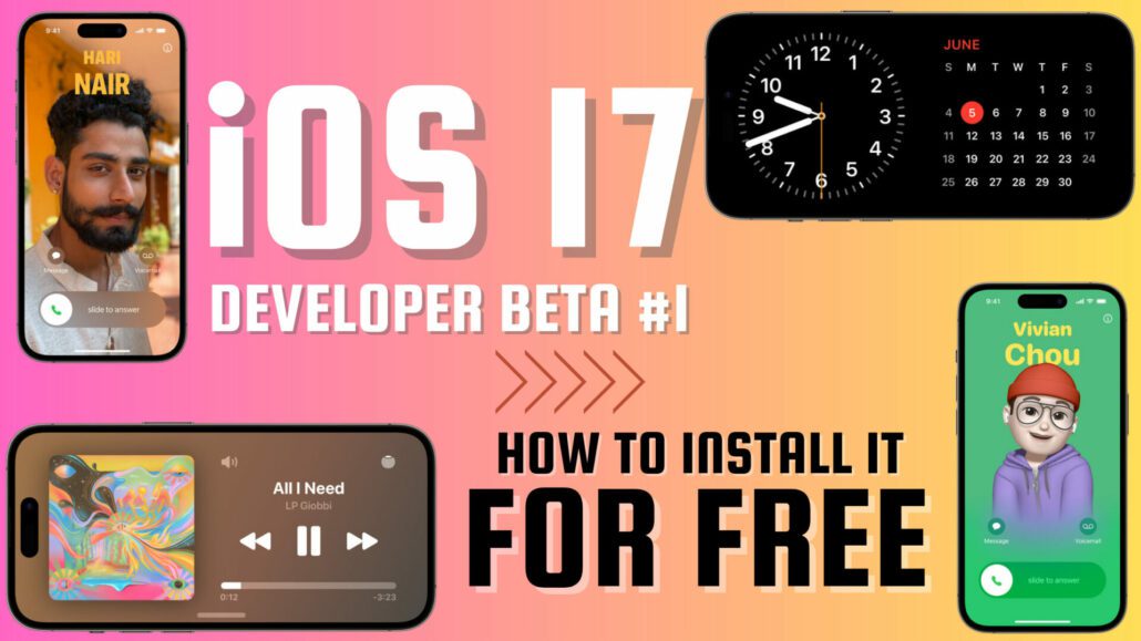 Featured image for the post, "iOS 17 Developer Beta: How to Install it for Free"