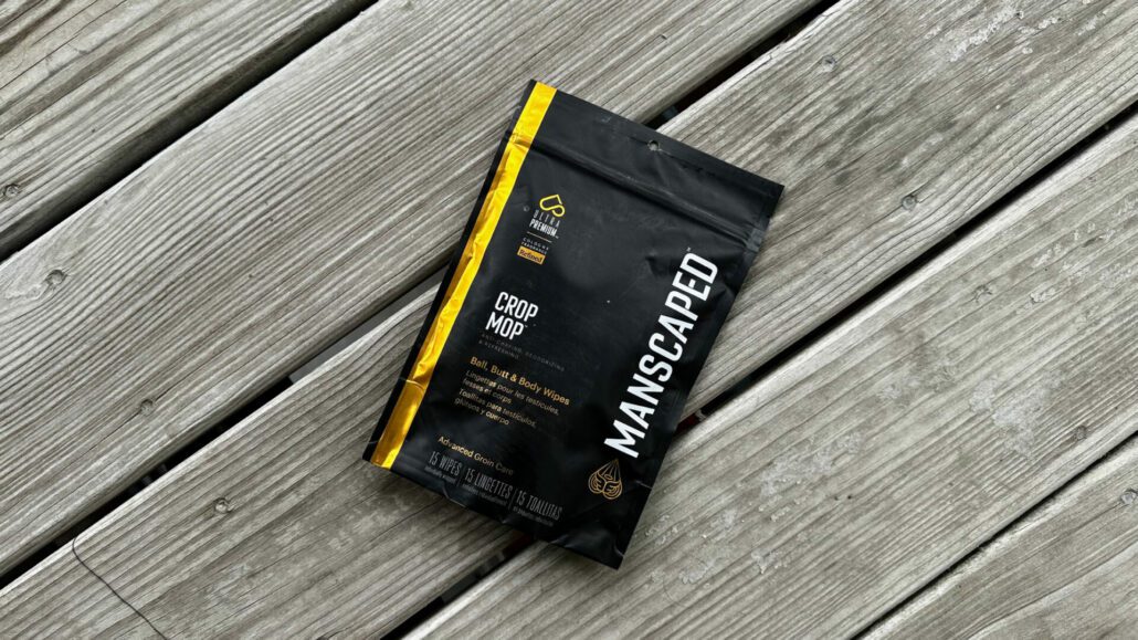 Featured image for the post, "MANSCAPED Crop Mop Wipes: Yep - I'm Reviewing Ball Wipes."
