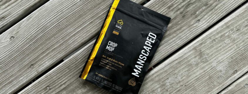 Featured image for the post, "MANSCAPED Crop Mop Wipes: Yep - I'm Reviewing Ball Wipes."
