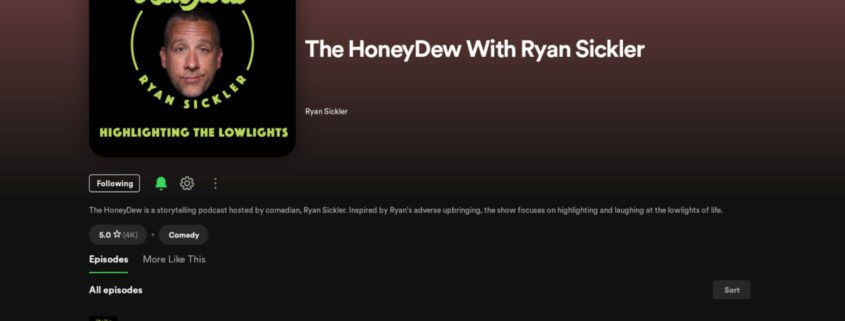 Featured image for the post, "The HoneyDew Podcast: A Humorous Dive into Life's Lowlights"