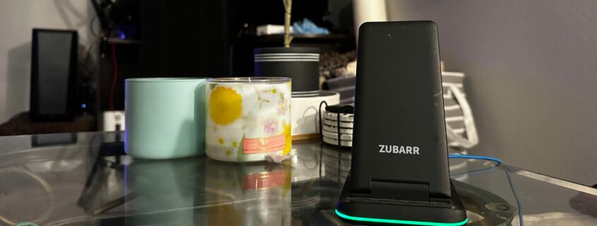 Featured image for the post, "ZUBARR Foldable Wireless Charger Review: Charge All of the Things!".