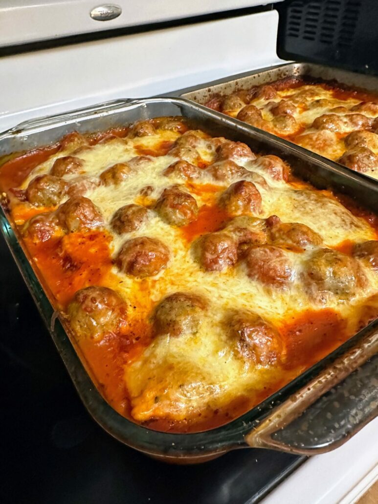 Ravioli and Meatball Casserole