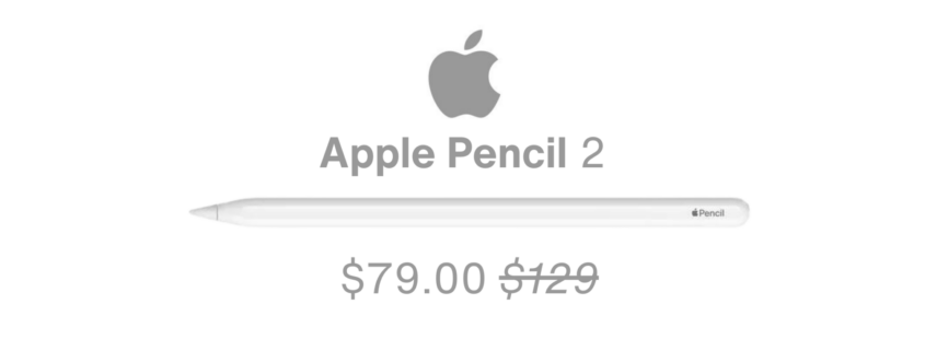 Apple Pencil 2 Drops Down to $79 on Amazon