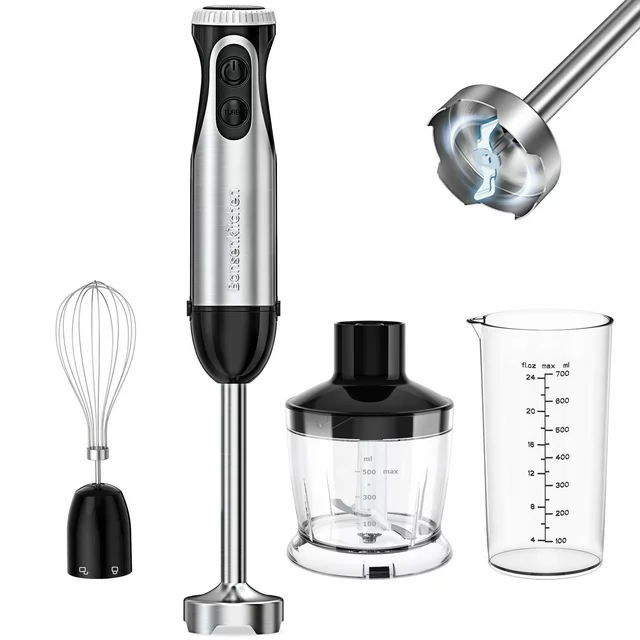 Bonsenkitchen Immersion Blender Handheld