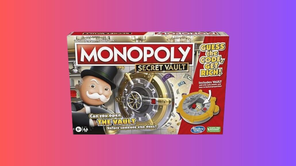 Monopoly Secret Vault Board Game