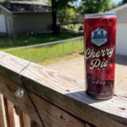 Can of Goodland Extracts Cherry Pie High Soda – THC-infused drink with cherry, cinnamon, and lemon flavor