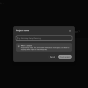 chatgpt projects upgrade