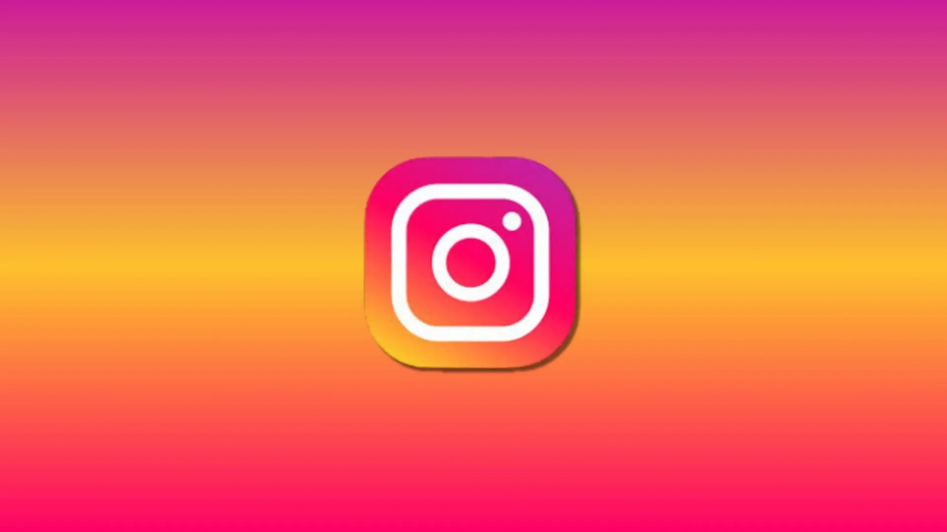 Instagram logo on a vibrant gradient background, promoting the upcoming Instagram iPad app