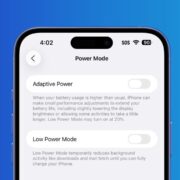 ios 26 adaptive power