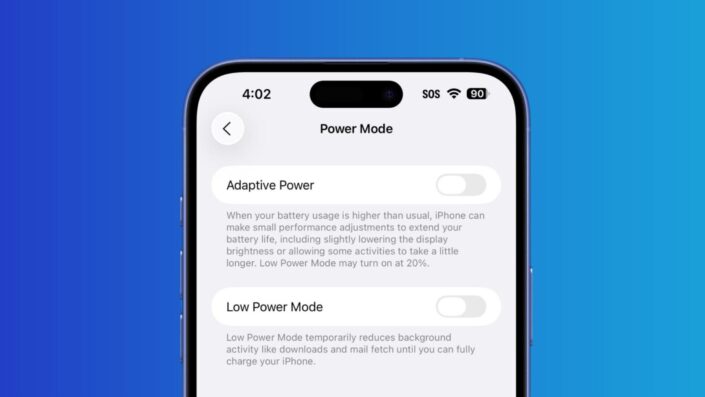 ios 26 adaptive power