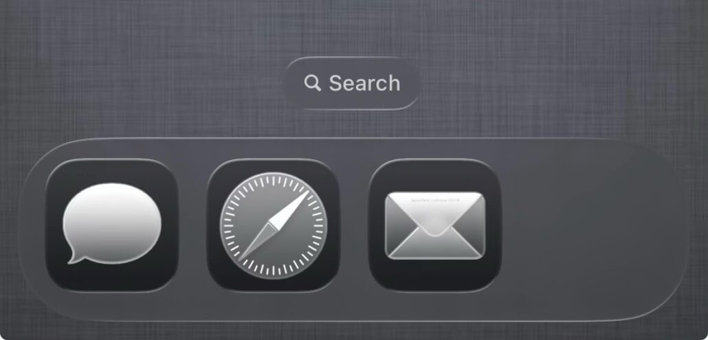 ios 26 app dock