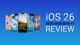 ios 26 developer beta 1 review banner blue