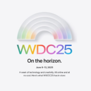 WWDC 2025 preview banner with rainbow Apple logo and event dates June 9–13