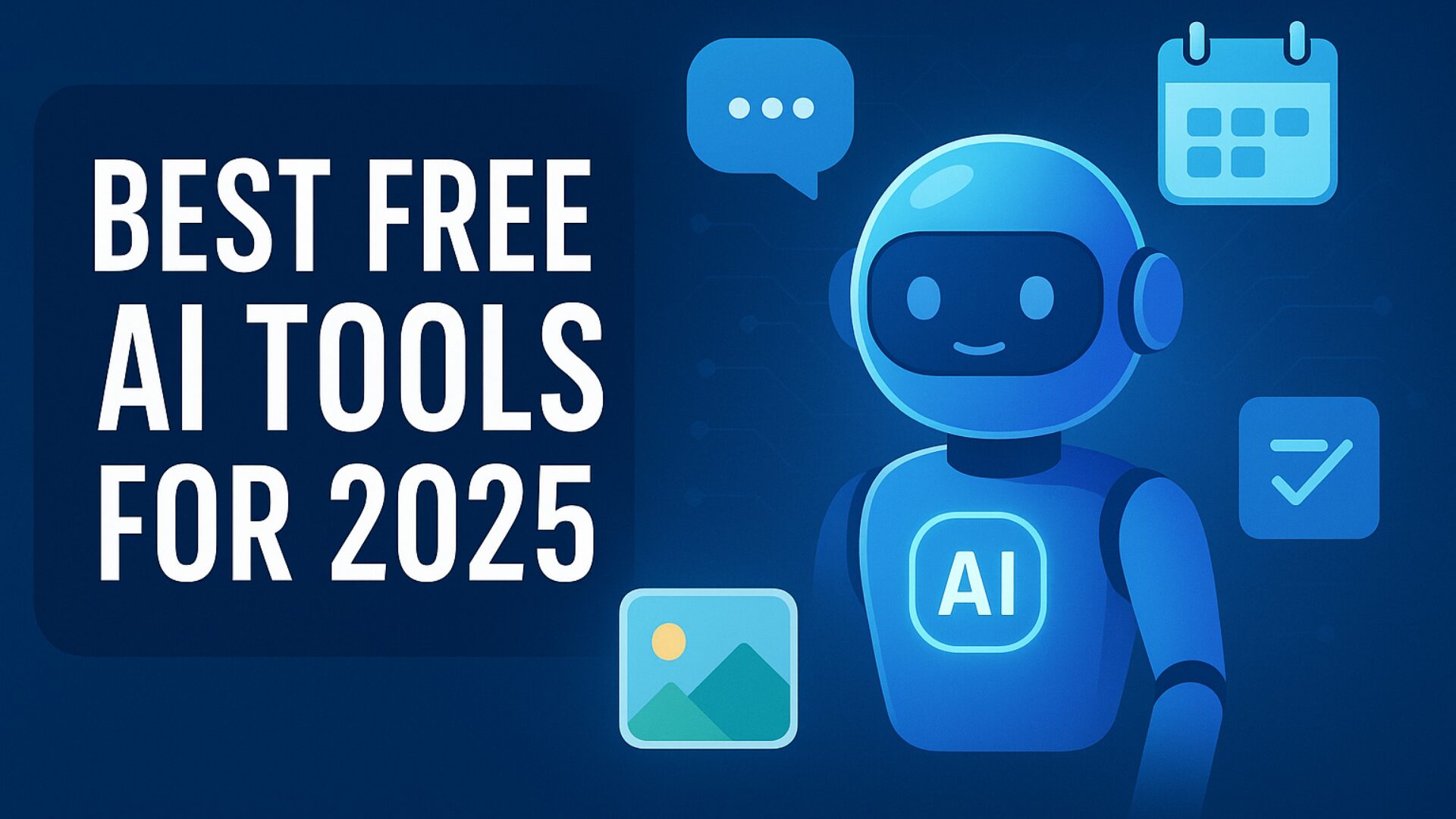 best free ai tools 2025 banner
