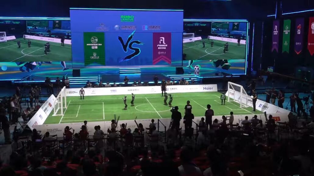 chinese robot soccer league hero