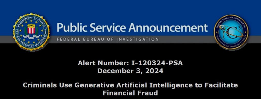 fbi warning ai voice fraud