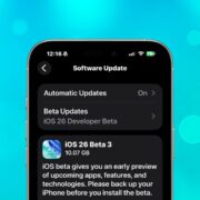 ios 26 developer beta 3
