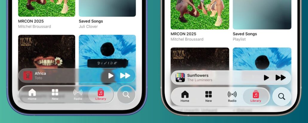 ios 26 liquid glass nerf screenshot