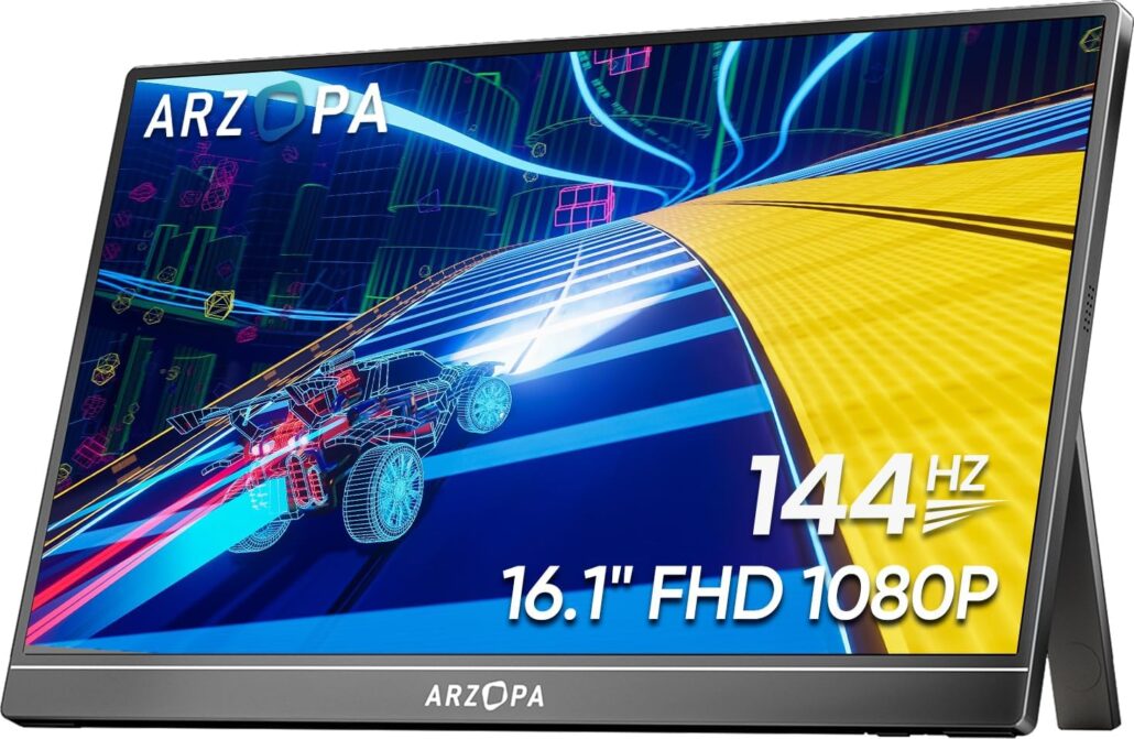 arzopa 16 1 inch portable gaming monitor