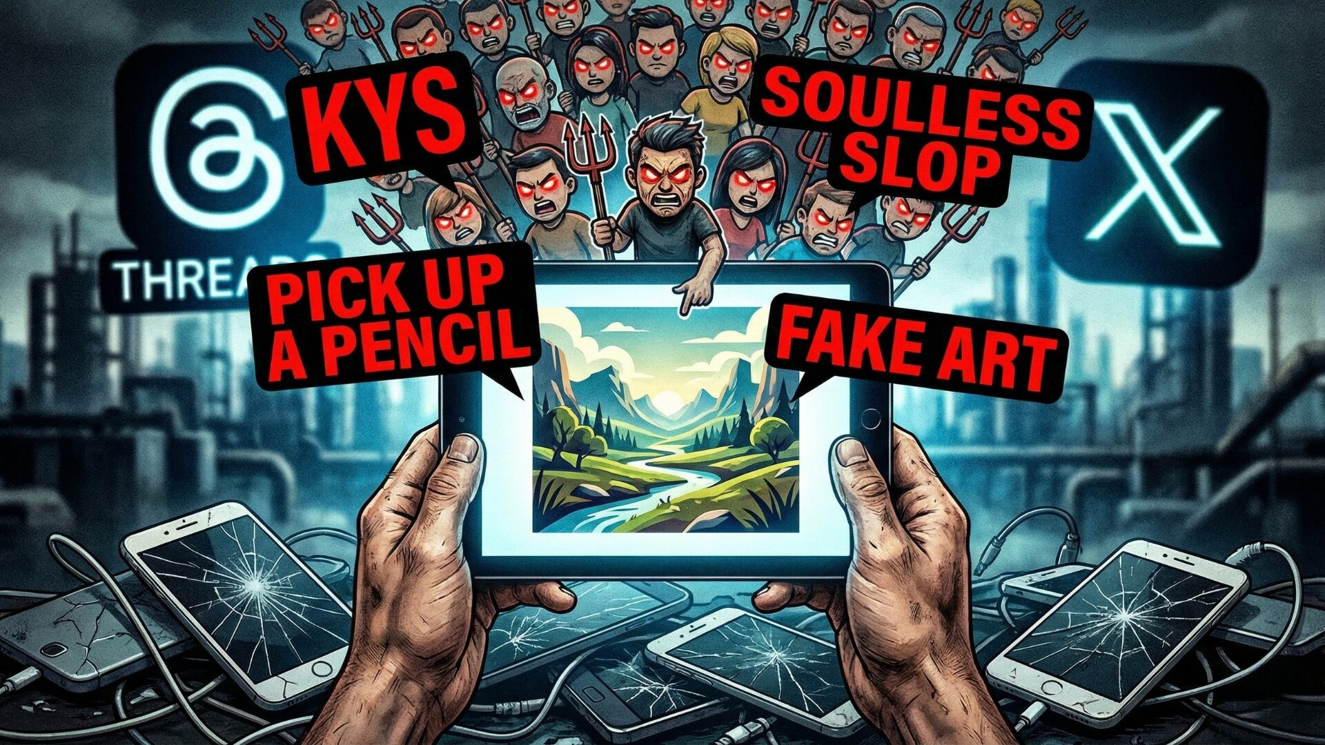 Your Hate for AI Makes You Look Like a Clown