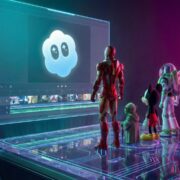 The landmark Disney Sora agreement will allow fans to create AI-generated videos using over 200 beloved characters starting in 2026. A 3D illustration representing the Disney Sora agreement, showing iconic characters including Iron Man, Yoda, Mickey Mouse, and Buzz Lightyear looking at a large screen displaying the OpenAI Sora logo and a video editing timeline interface.