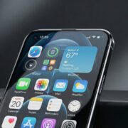 iPhone 18 Pro Concept With Top-Left Punch-Hole Camera iPhone 18 Pro concept showing a top-left punch-hole selfie camera and clean display