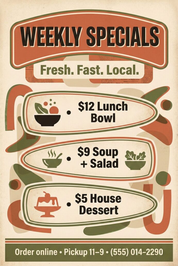 Example dental clinic social graphics showing consistent typography and clear appointment messaging.