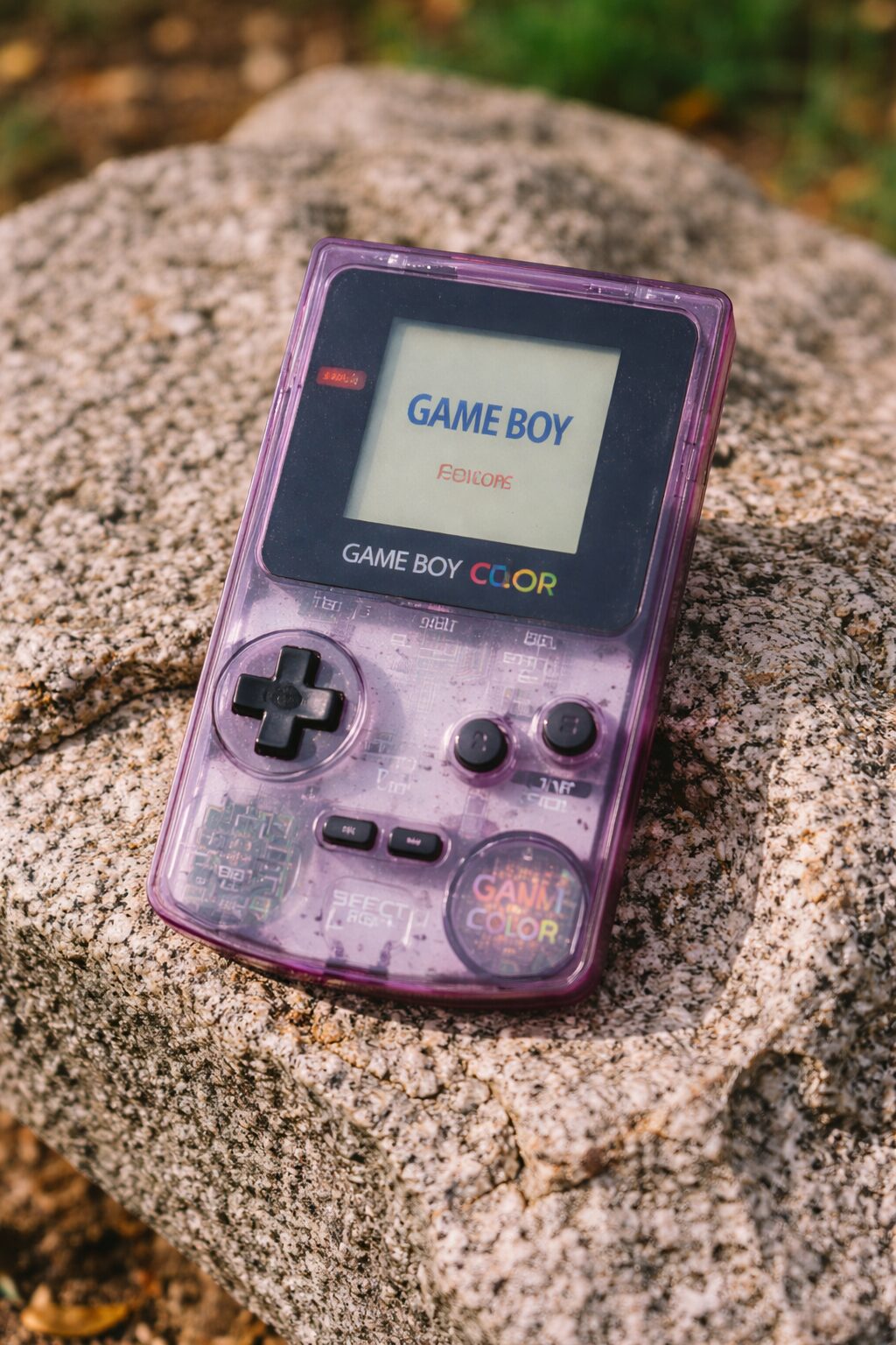 Transparent Gameboy