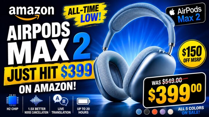 Apple’s New AirPods Max 2 Just Hit 9 on Amazon, and It’s an All-Time Low Apple’s New AirPods Max 2 Just Hit 9 on Amazon, and It’s an All-Time Low