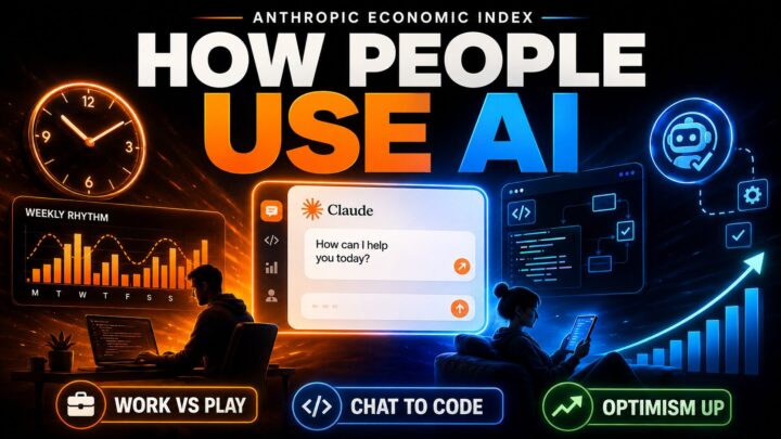 Anthropic’s New Economic Index Shows When, How, and Why People Actually Use AI