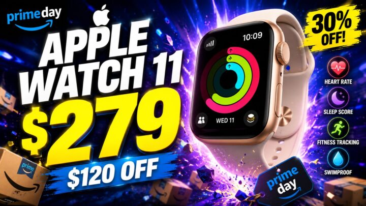 Apple Watch Series 11 Drops to 9 on Amazon for Prime Day (30% Off) Apple Watch Series 11 Drops to 9 on Amazon for Prime Day (30% Off)