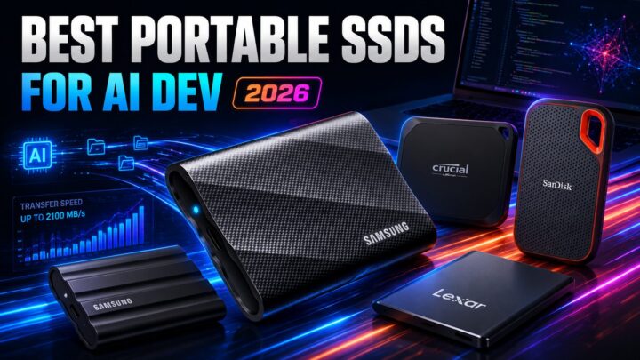 Best Portable SSDs for AI Development in 2026