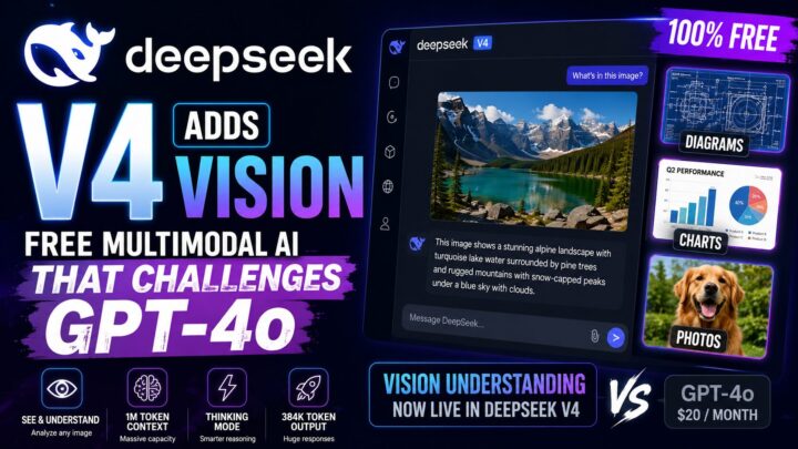 DeepSeek V4 Adds Vision: Free Multimodal AI That Challenges GPT-4o DeepSeek V4 Adds Vision: Free Multimodal AI That Challenges GPT-4o