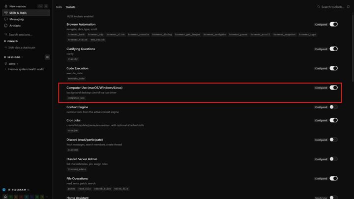 Hermes Agent Just Crossed 200K Stars, Then Its Computer Use Tool Went Cross-Platform