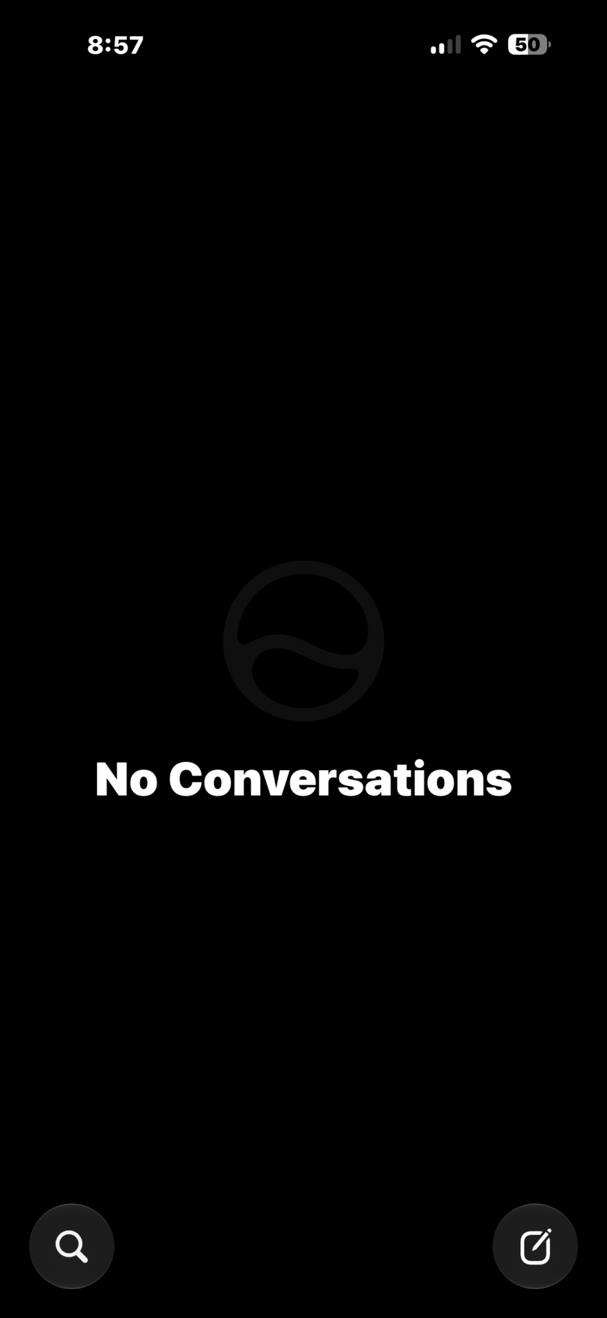 New Siri AI conversation start screen in iOS 27