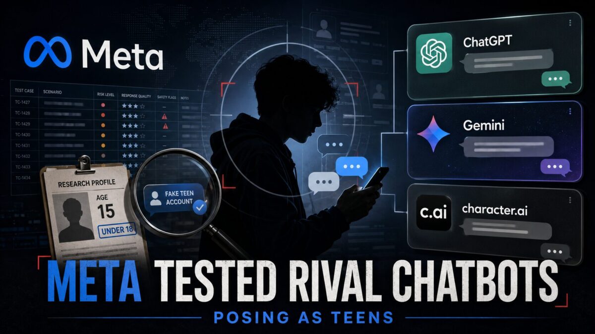 Meta Contractors Posed as Teens to Test Rival AI Chatbots About Suicide and Self-Harm