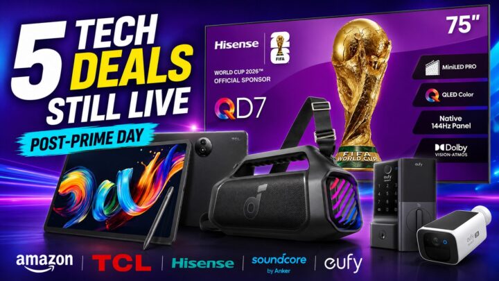 Prime Day Hangover: 5 Tech Deals That Didn’t Leave After the Sale Ended