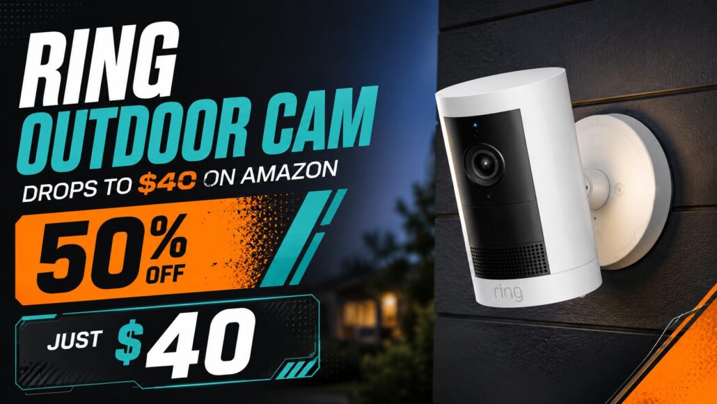 Ring Outdoor Cam Drops to on Amazon (50% Off) Ring Outdoor Cam Drops to on Amazon (50% Off)