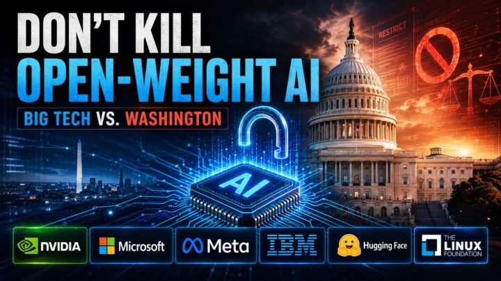 Nvidia, Microsoft, and Meta Tell Washington: Don’t Kill Open-Weight AI Nvidia, Microsoft, and Meta Tell Washington: Don’t Kill Open-Weight AI