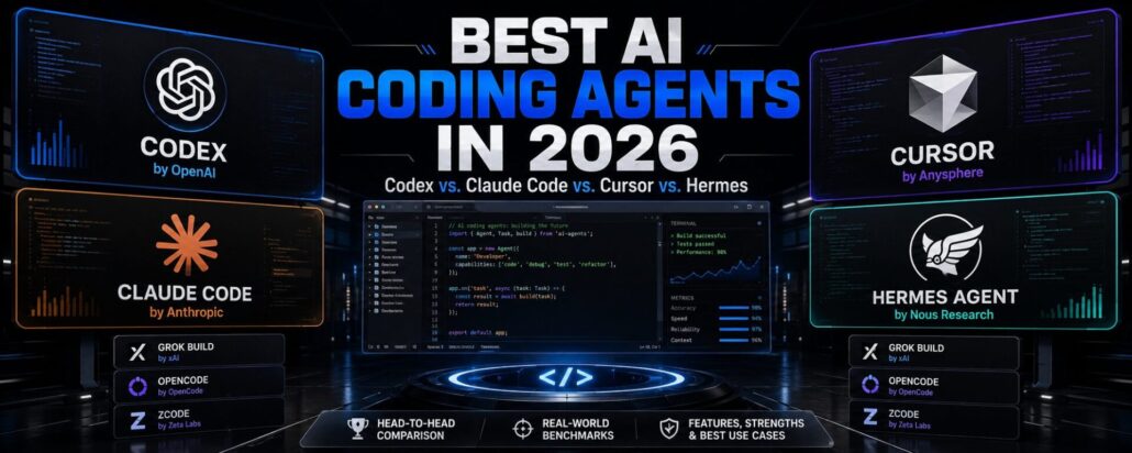 Best AI Coding Agents in 2026: Codex vs. Claude Code vs. Cursor vs. Hermes Best AI Coding Agents in 2026: Codex vs. Claude Code vs. Cursor vs. Hermes