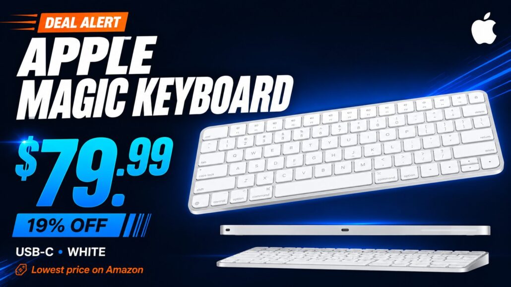 Apple Magic Keyboard Hits .99 (All-Time Low) Apple Magic Keyboard Hits .99 (All-Time Low)