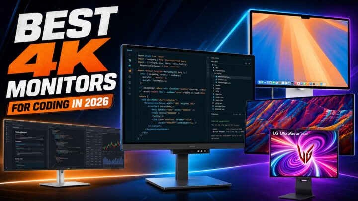 Best 4K Monitors for Coding in 2026 Best 4K Monitors for Coding in 2026